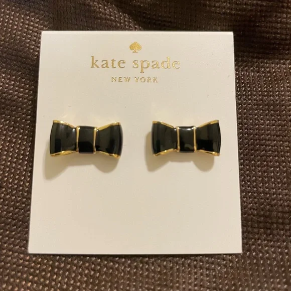 Kate Spade Bow Earrings - Picture 3 of 5